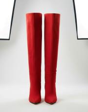 lima süet çizme kırmızı