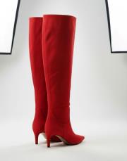 lima süet çizme kırmızı 15