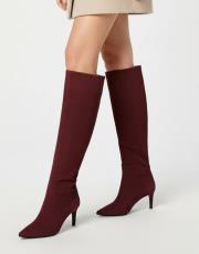 lima süet çizme bordo 4