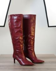 nairobi deri çizme bordo 10