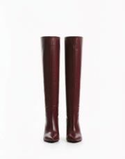 nairobi deri çizme bordo 11