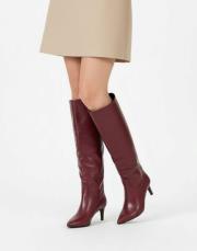 nairobi deri çizme bordo 13