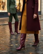 nairobi deri çizme bordo 5