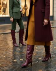 nairobi deri çizme bordo 7