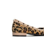 pyramidis piramit trok detaylı leopar kadın babet - ten 3