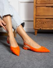 kontes textil mağzeme dekolte babet turuncu