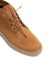 nox bağcıklı süet kadın bot taba 3