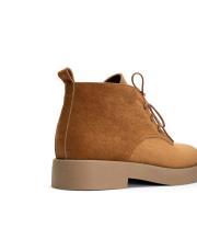 nox bağcıklı süet kadın bot taba 4