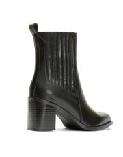 elara küt burun yanları lastikli kadın bot siyah 4