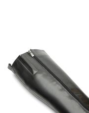 rover oval burun fermuarlı kadın çizme siyah 4