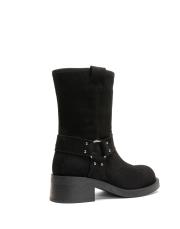 agora troklu toka detaylı kadın bot siyah 4