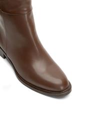 andes oval burun binici kadın çizme kahve 4