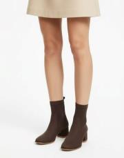 limoges süet kadın bot kahve 3