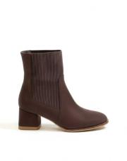 limoges süet kadın bot kahve 9