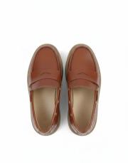 alvi kapsül detaylı bantlı kadın loafer- taba 8