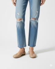 120 yuvarlak burun lastik detaylı ten renk deri babet ten