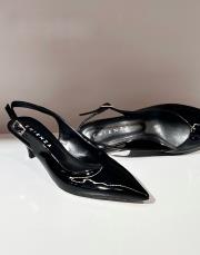 being birinci sınıf vegan deri sivri kalıp siyah 2