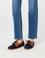 126 yuvarlak burun bağcık detaylı siyah süet taba garni babet siyah