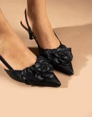 life ithal vegan deri pino topuk siyah 2